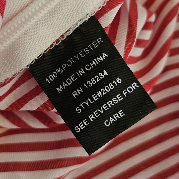 RED Casting LA Ruffle Asymmetrical Top Size L - Picture 7 of 8